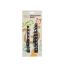 Ensemble collier + laisse nylon petit chien motif pattes 10mm - DoggyKat & Cie