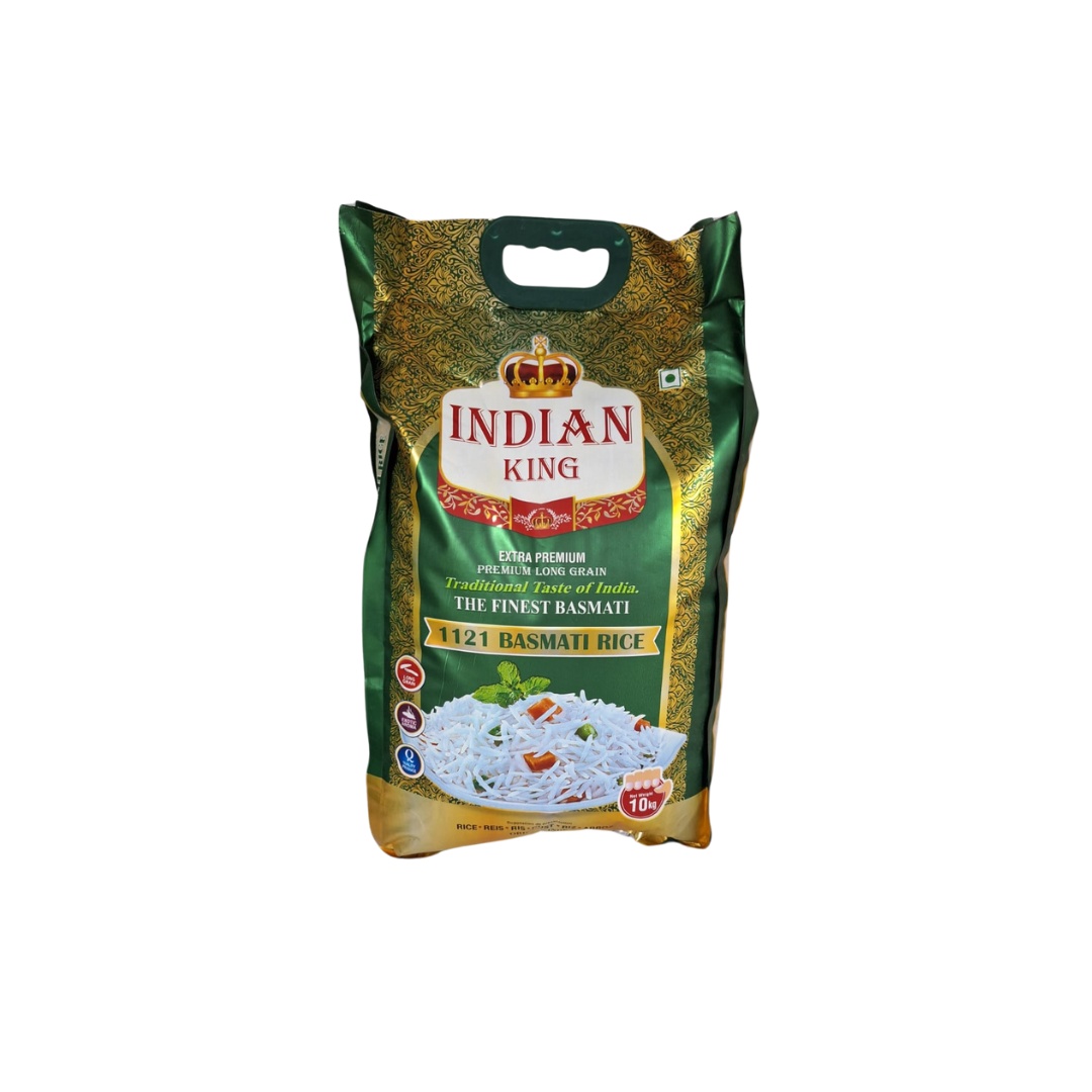 Riz Basmati 1121 - Indian King - 10kg | ChezVous.re - Faites vos ...