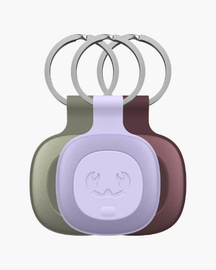 Fresh 'n Rebel Pack 3 Smart Finder – Localisateurs Bluetooth avec Porte-clés et Batteries de Rechange – Compatible Apple Find My
