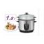 Cuiseur à Riz 1,8L avec panier vapeur Kryster KRIZ1807LUX – 1,8L avec Panier Vapeur – Inox – Fonction Maintien au Chaud
