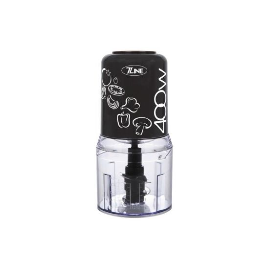 Mini Hachoir Électrique 7LINE HFP501-N – 500 ml – Noir – Compact et Puissant
