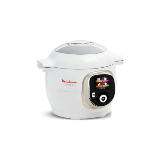 Multicuiseur Intelligent Moulinex Cookeo+ Blanc CE85BA10 – 180 Recettes intégrées