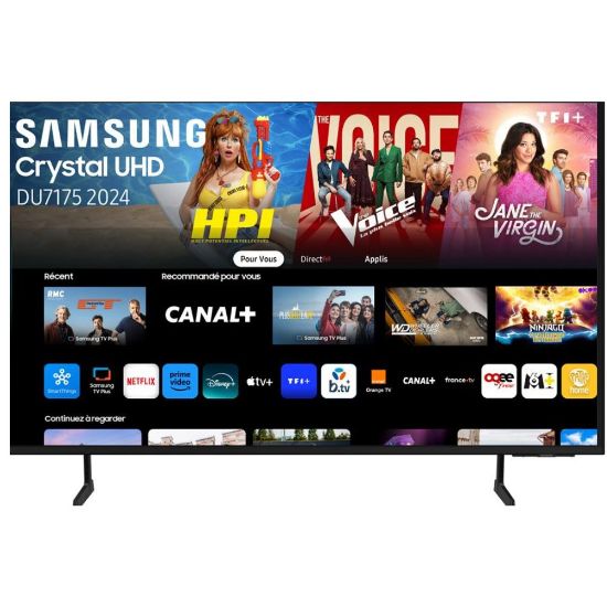 Picture of Smart TV Samsung 43" (109 cm) 4K UHD – TU43DU7175KXXC – Tizen, Gaming Hub, Bluetooth, HDR