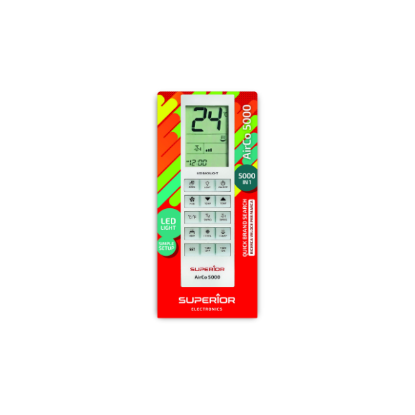 Télécommande universelle climatiseur AIRCO 5000 – Compatible 5000 modèles – LCD & Minuterie