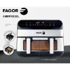 Friteuse Sans Huile FGF10 – Capacité 10 Litres – 2400W – Inox/Noir – Cuisson à air chaud