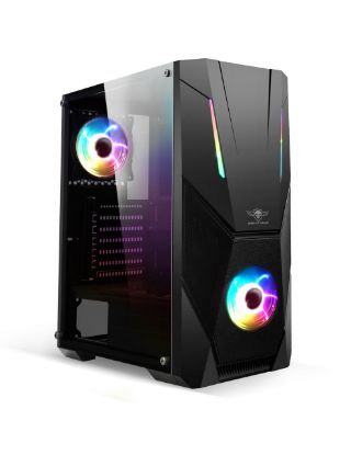 Boîtier Gamer ROGUE 5 – ATX – Verre trempé – ARGB – 2 Ventilateurs inclus