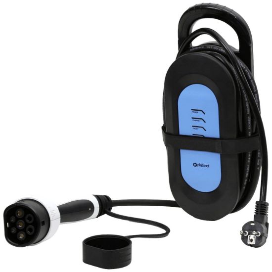 Platinet PPC16A35 - Chargeur Portable pour Voiture Électrique — 3,7 kW / 16A - 230V