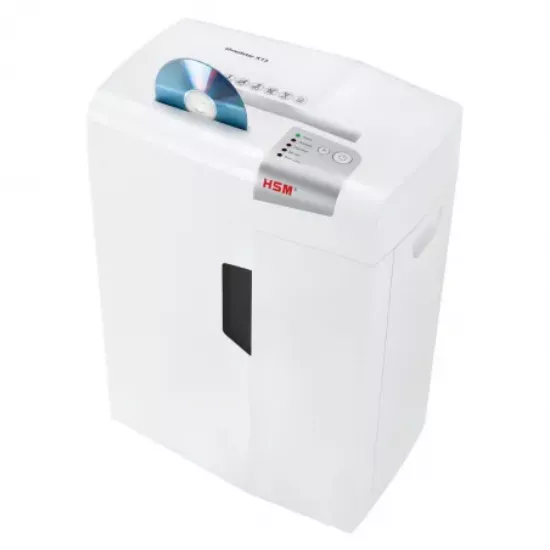 Destructeur de documents HSM shredstar X13 — Coupe en particules 4 x 37 mm — 23 L — Bureau taille moyenne