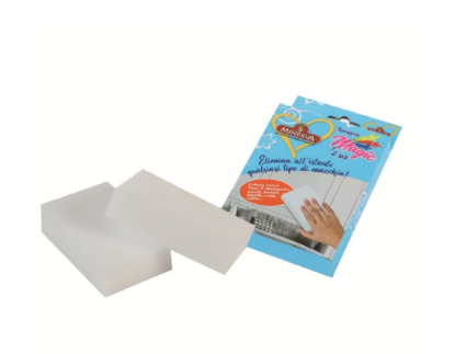 Éponge Magique MINERVA — Lot de 2 pièces — Nettoyage multi-surfaces sans détergent