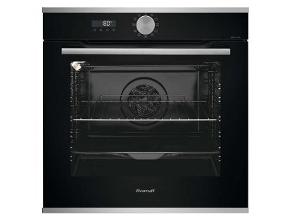 Four encastrable 73L BRANDT BOP7544LX Pyrolise - Chaleur Tournante