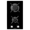 Picture of Table de cuisson gaz De Dietrich DPG3301B - 2 feux - verre