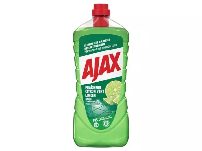 Nettoyant sol AJAX Citron Vert 99% Origine Naturelle - 1,25L