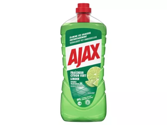 Nettoyant sol AJAX Citron Vert 99% Origine Naturelle - 1,25L