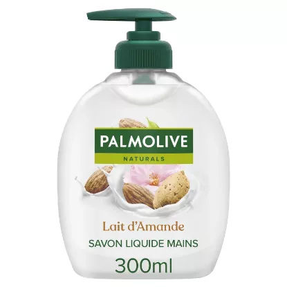 Savon Liquide Mains Nourrissant au Lait d'Amande PALMOLIVE - Pompe 300ml
