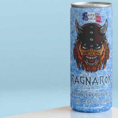 Picture of Boisson énergisante Ragnarok Myrtille/Cassis 250ml
