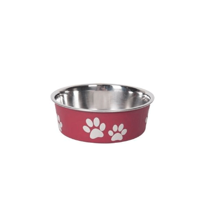 Image de Gamelle Chien Inox - Bella Kena rouge - 450ml