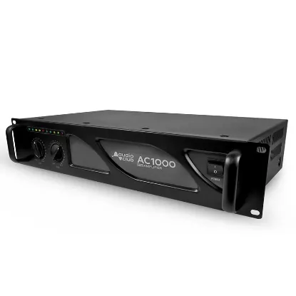 Amplificateur sono AUDIO CLUB AC1000 – 2 × 500 W – 4 canaux stéréo – USB/MP3