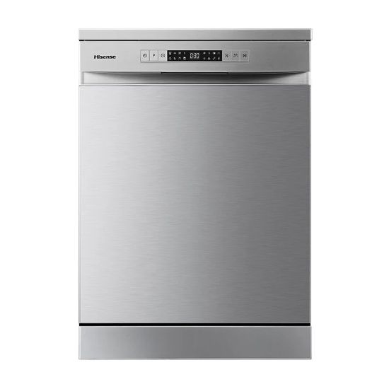 Image de Lave-vaisselle Hisense H13DX – 13 couverts – Inox – A++ – Silencieux 49 dB – Départ différé