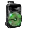 Image de Enceinte active DJ My Deejay MDJ 12 RVB PACK à LEDs, 600W 12" USB, Bluetooth, Application Micros VHF et filaire, Support Pied