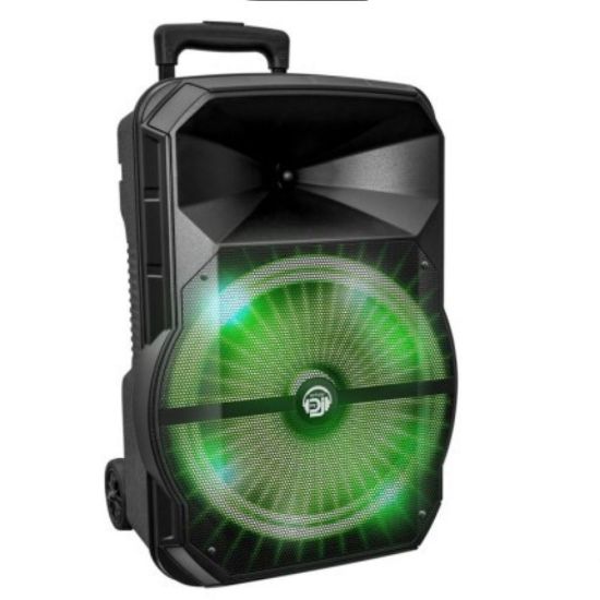 Picture of Enceinte active DJ My Deejay MDJ 12 RVB PACK à LEDs, 600W 12" USB, Bluetooth, Application Micros VHF et filaire