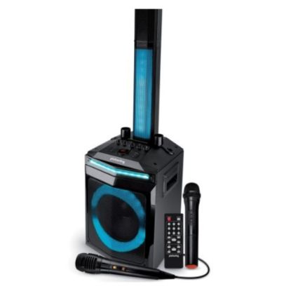 Picture of Enceinte active Pickering Solo-Array-400W/ H90 cm - EFFECT LIGHT-AUX/USB/BT/TWS + 1 Micro+1 MICRO SANS FILS boomer 20 cm