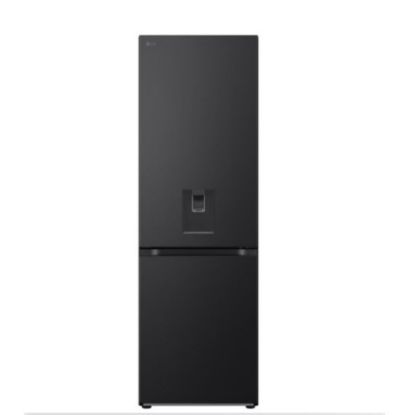 Réfrigérateur combiné 343L avec distributeur d'eau - LG GBF3102EEV - Noir
