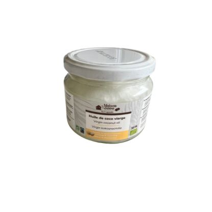 Huile de coco vierge bio 300 ML Alimentaire