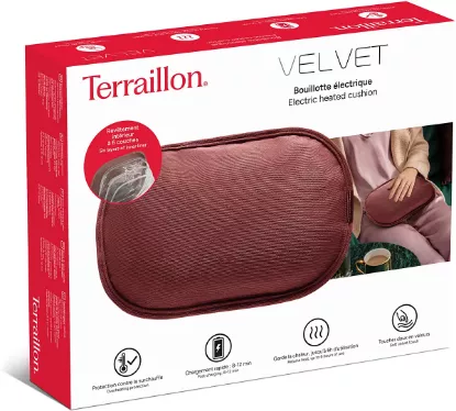 Bouillotte chauffante TERRAILLON VELVET