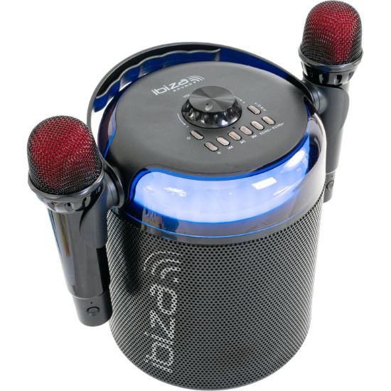 Enceinte Bluetooth autonome spéciale "Karaoké" 120 Watts - LOTRONIC