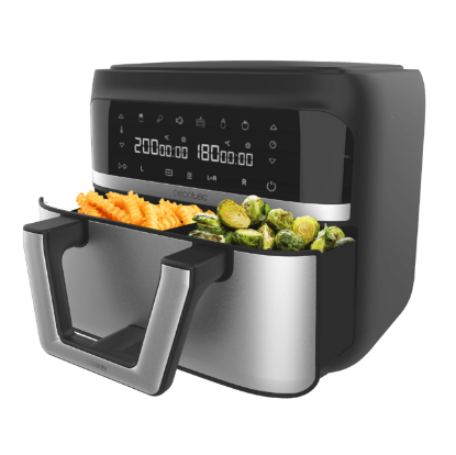 Friteuse sans huile air fryer 9 litres - CECOTEC CECOFRY DUAL 9000