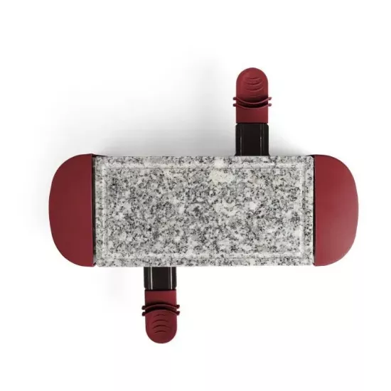 Appareil à Raclette 2 Personnes 350w Rouge - Livio DOC156RC