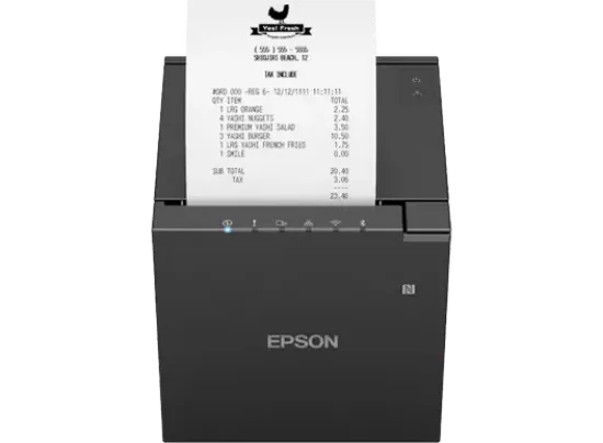 Imprimante de Tickets EPSON TM-m30III (152) – Wi-Fi + Bluetooth – Noire