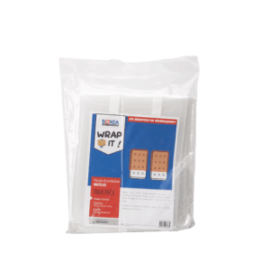 Housse de protection matelas simple x2
