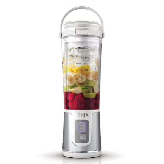 Blender portable sans fil Ninja Blast – Blanc