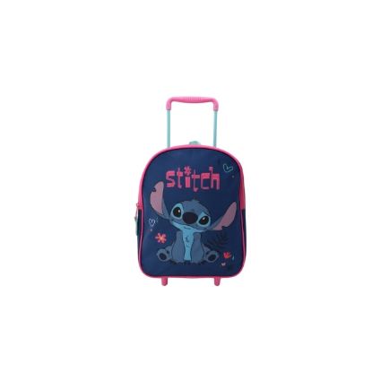 Sac à dos à roulettes Stitch – 31 cm (25 × 11 × 30,5 cm)