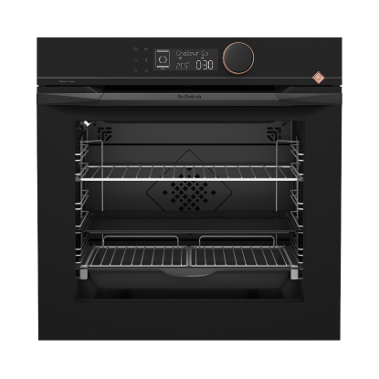Four encastrable De Dietrich DOP4543H – 73L, Pyrolyse, Multifonction, Noir Mat, Série Absolute Black