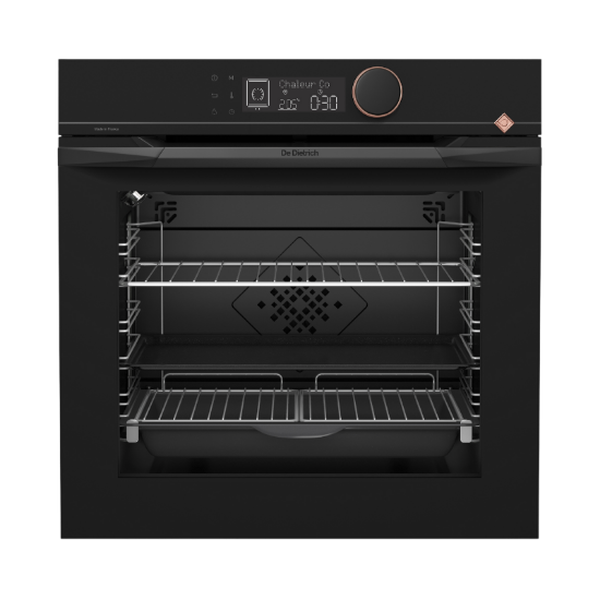 Four encastrable De Dietrich DOP4543H – 73L, Pyrolyse, Multifonction, Noir Mat, Série Absolute Black