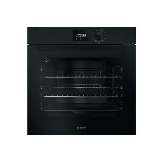 Four encastrable De Dietrich DOP7256B – 73L, Pyrolyse, Multifonction+, Noir Absolute Black, Écran TFT