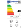 Lave-vaisselle SHARP QW-NA1DF45EW – 15 couverts, 45 dB, 5 programmes, Blanc