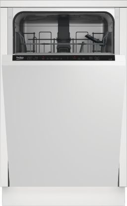 Lave-vaisselle intégrable BEKO LVI42F – 10 couverts, 45 cm, 49 dB, Classe E