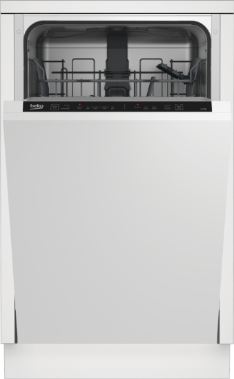 Lave-vaisselle intégrable BEKO LVI42F – 10 couverts, 45 cm, 49 dB, Classe E