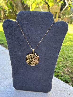 Picture of Collier et pendentif fleur de vie