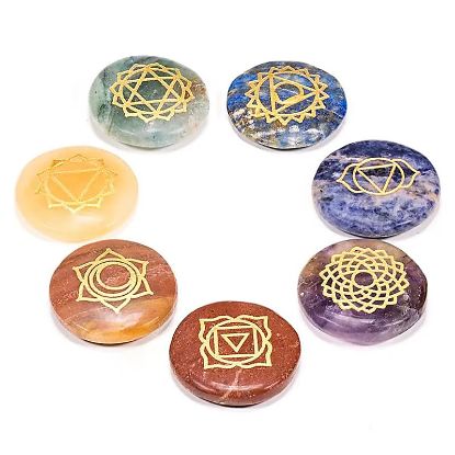 Image de Set de pierres 7 chakras