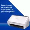Epson WorkForce DS-410 – Scanner professionnel A4 compact – Chargement automatique 50 feuilles