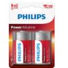 Picture of Piles D LR20 - lot de 2 - Philips LR20P2B/10