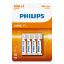 Afficher les détails pour Piles Philips LongLife R03L4B/10 - lot de 4 Image de Piles Philips LongLife R03L4B/10 - lot de 4