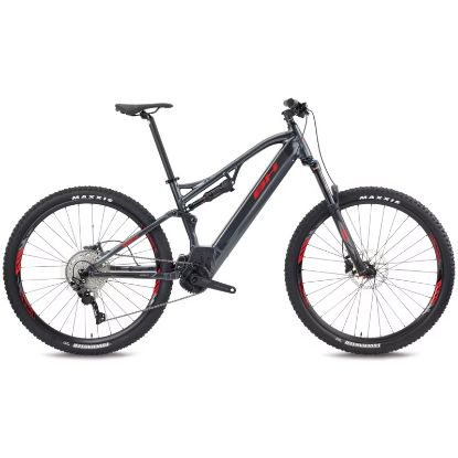 Image de BH Atom Lynx 8.0 – Vélo Électrique E-Mountainbike 29″ – Batterie Intégrée 500 Wh – Silver/Red (Taille M)