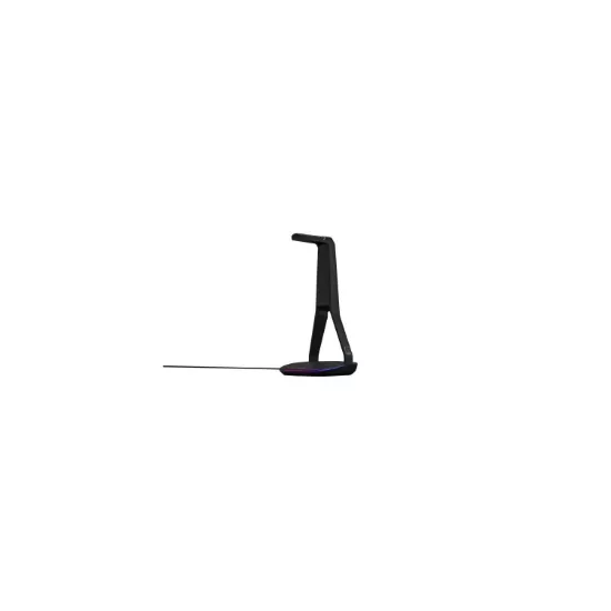 The G-Lab K-Stand Hydrogen – Support casque gamer RGB + 2 ports USB + USB-C – Noir