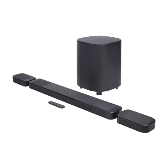 JBL Bar 1000MK2 – Barre de son 7.1.4 canaux Dolby Atmos + caisson sans fil & enceintes surround détachables