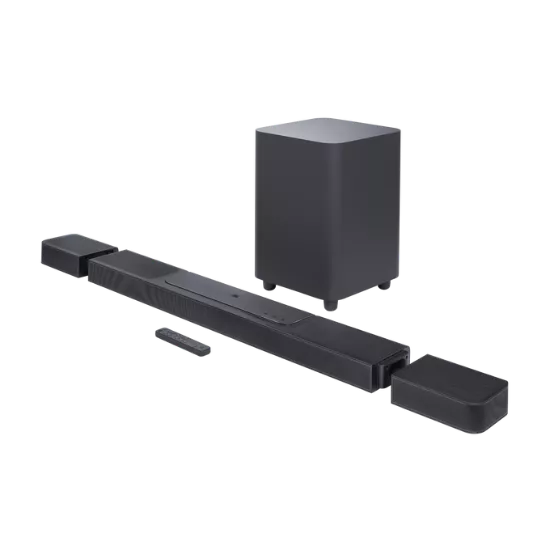 JBL Bar 1300 – Barre de son 11.1.4 canaux avec caisson sans fil & enceintes surround détachables